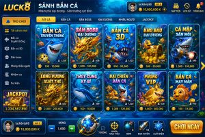 Sảnh bắn cá đa dạng trò chơi