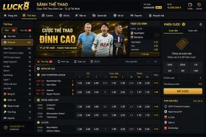 Sảnh thể thao Luck8 hấp dẫn